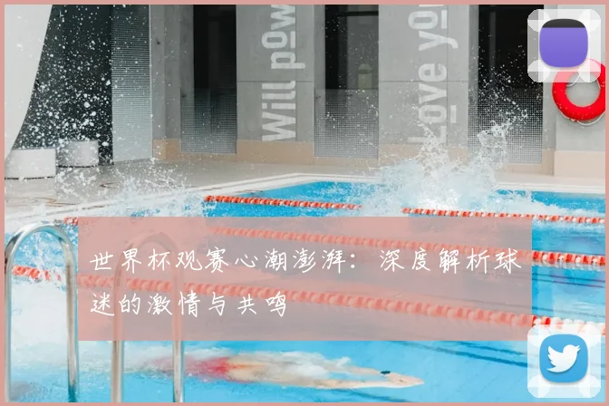 世界杯观赛心潮澎湃：深度解析球迷的激情与共鸣