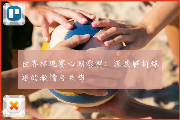 世界杯观赛心潮澎湃：深度解析球迷的激情与共鸣